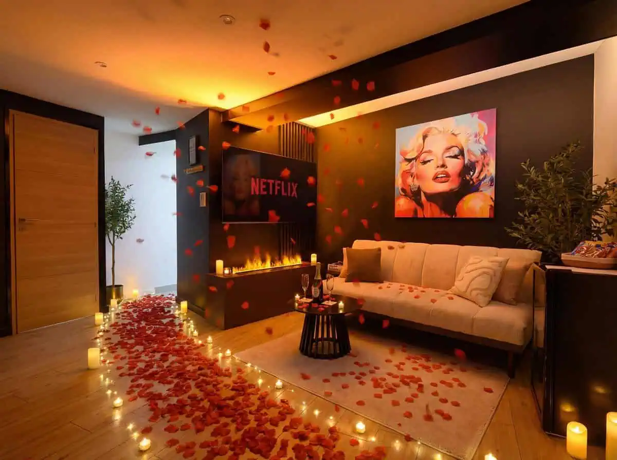 Romantic atmosphere offered at Bulle d'Amour