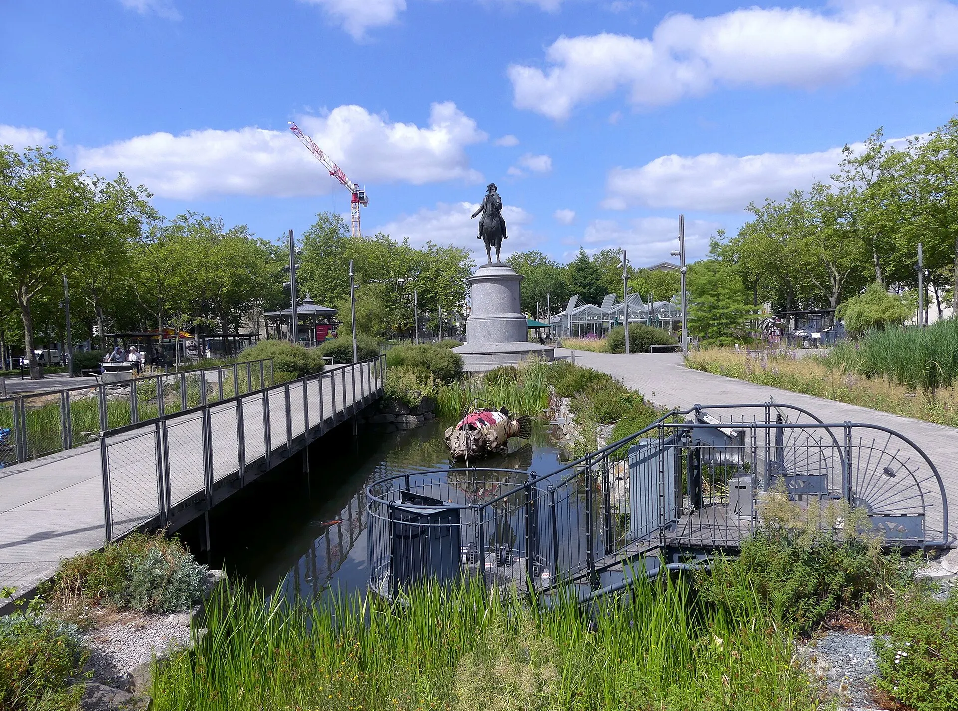 Place Napoléon in La Roche-sur-Yon, starting point to discover Vendée